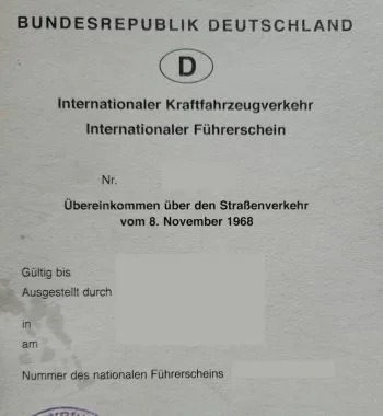 2 International driver license 2 International driver license