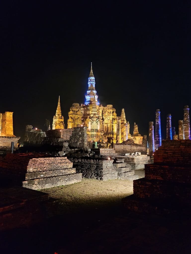 Sukhothai bei Nacht (6)
